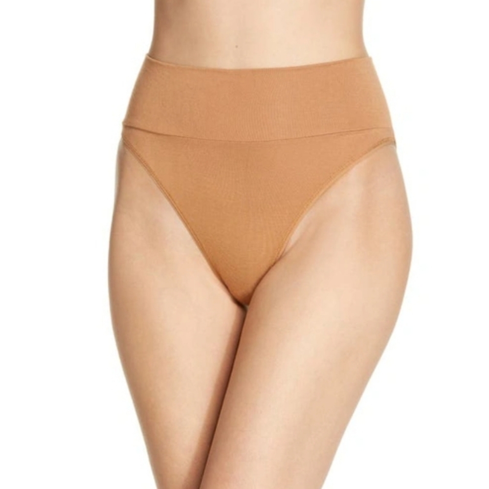 SKIMS SLEEP BRIEF/ CAMEL/XXS/NWT